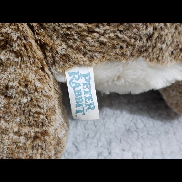 DanDee Peter Rabbit Plush Collection Stuffed Animal w Blue Coat 24 Inches - Picture 4 of 6